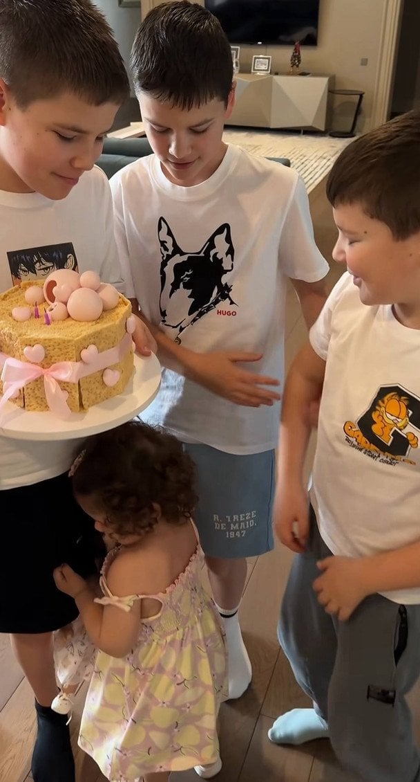 Діти Сергія Тігіпка й Алли Зіневич / © instagram.com/alla_zinevych_tigipko