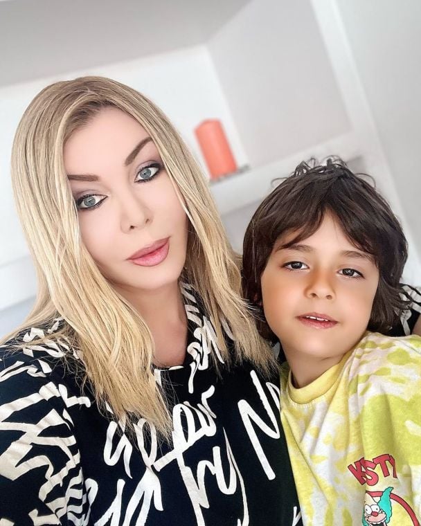 Ірина Білик із сином / © Instagram Ірини Білик