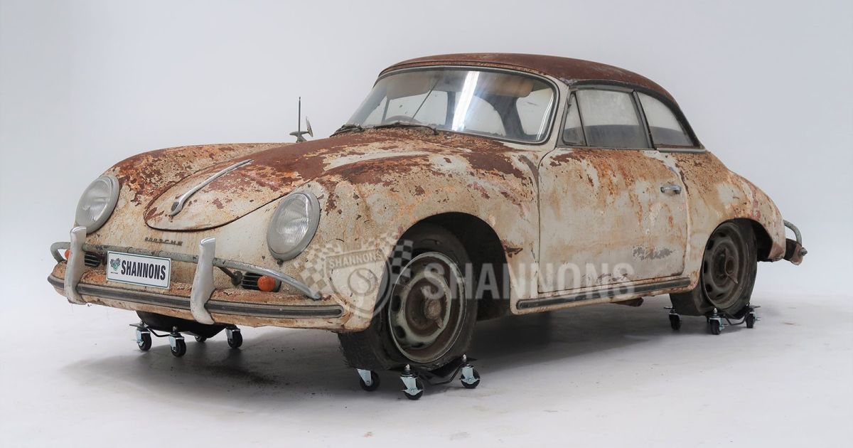 Іржавий 50-річний Porsche продали за 230 тисяч доларів: фото