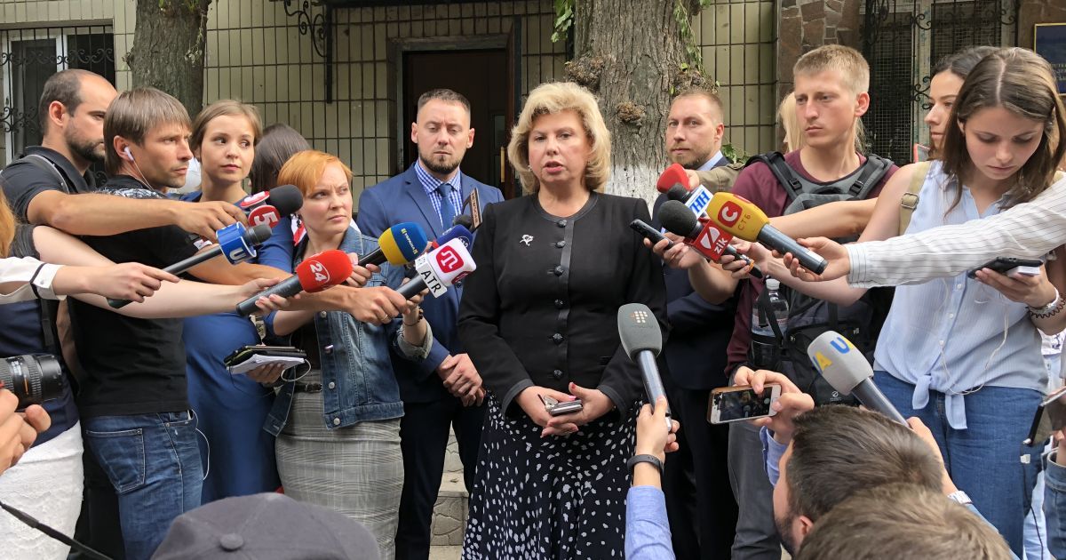 Москалькова жорстко розкритикувала Денісову за її намагання потрапити до Сенцова