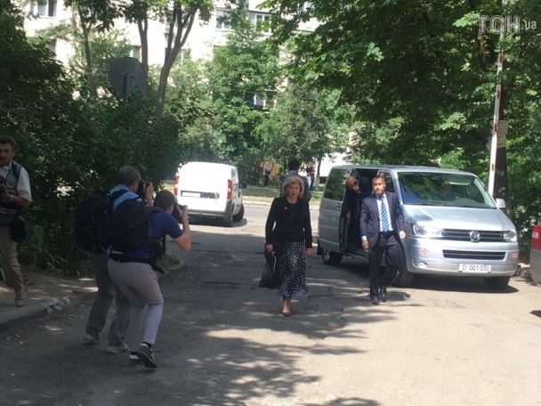 Москалькова прибуло до Лук'янівського СІЗО / © Фото Валерії Ковалінської/ТСН