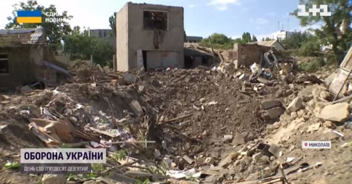 В Николаеве соседи одного из частных секторов уже все имели контузии от прилетов, но живы и не поддаются панике