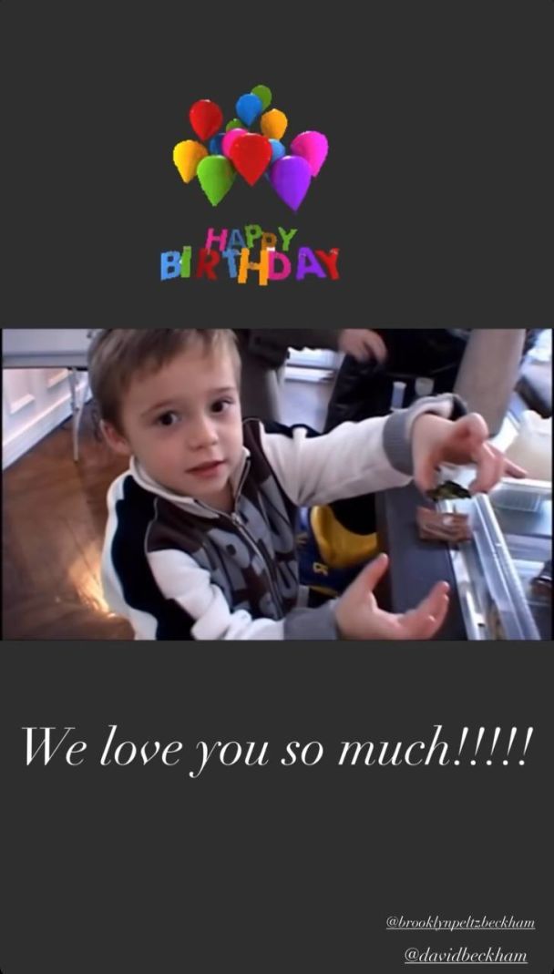 Дэвид и Виктория Бекхэм поздравили сына Бруклина с днем рождения / © instagram.com/victoriabeckham
