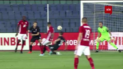 ЦСКА(София) - Заря - 1:0. Видео гола Эвандро
