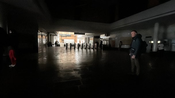 Блэкаут в метро / © ТСН