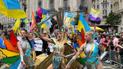 Оля Полякова на Pride in London