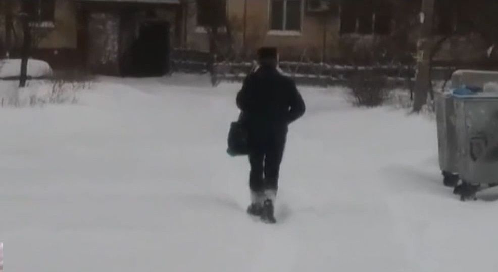 Зимний март: в Днепропетровщине выпало 30 сантиметров снега