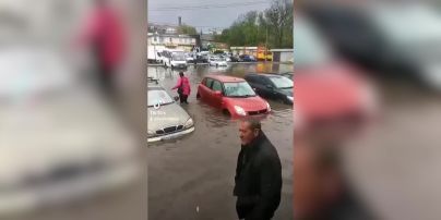 Після грози місто Фастів на Київщині затопило