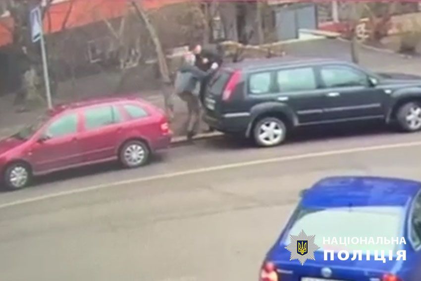 У Києві водій-іноземець побив інспектора з паркування / © Поліція Києва / Facebook