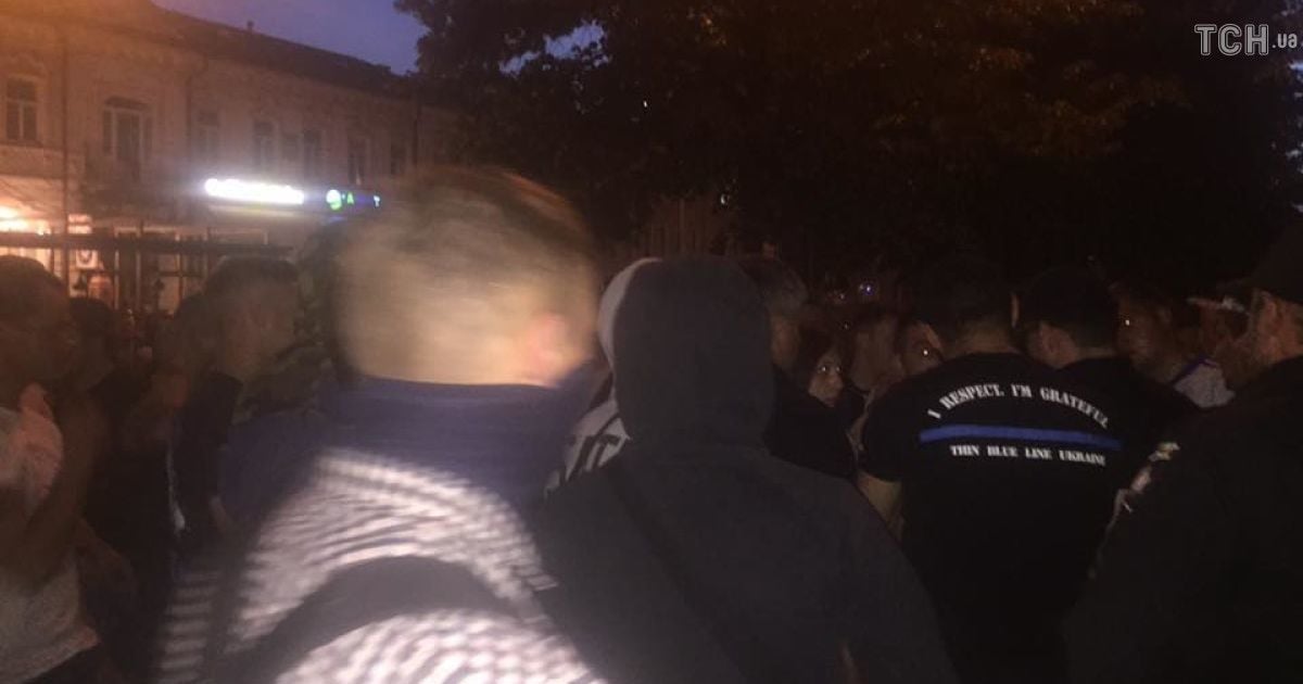 бійка фанатів у Дніпрі_6 / © Ольга Павловська/ТСН