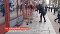 Здание НАБУ облили кровью из-за скандала в оборонке