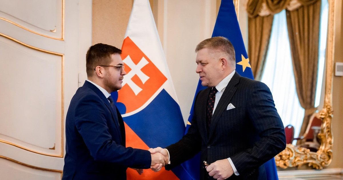 Ігор Меліхер (зліва) і словацький прем'єр Роберт Фіцо