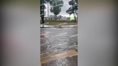 У Києві затоплення через потужні дощі