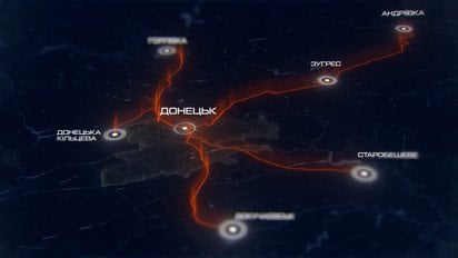 Дрони «Азову» атакують логістику ворога навколо Донецька