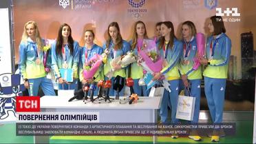 Новини світу: до України повернулися команди призерів з артистичного плавання та веслування на каноє