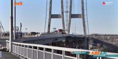 В Запорожье обещают до конца года открыть новый вантовый мост