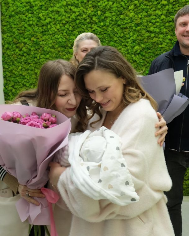 Анна Кошмал родила дочь / © instagram.com/smorkovkina
