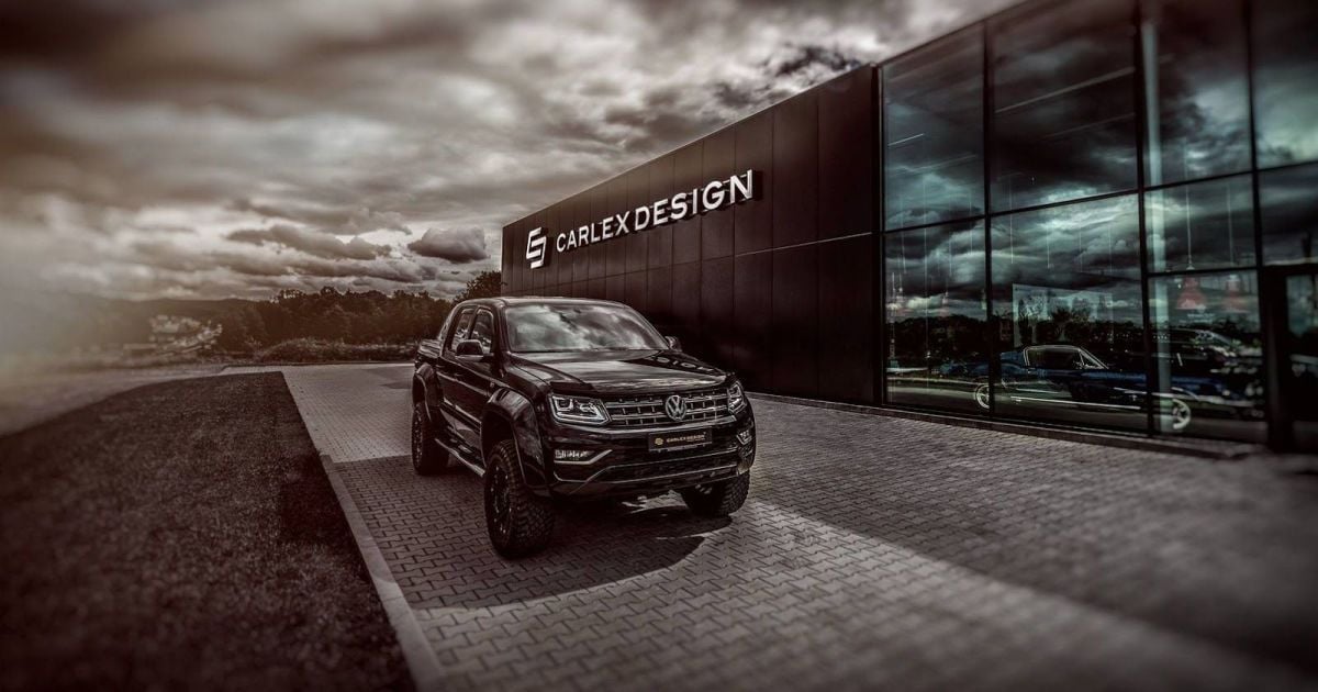Ателье carlex design поработало над салоном пикапа volkswagen amarok