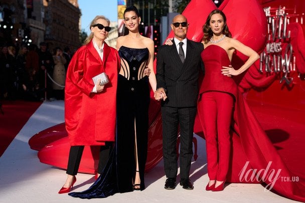 Меріл Стріп, Енн Гетевей, Стенлі Туччі та Емілі Блант / © Associated Press