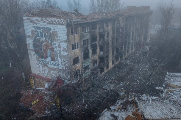 Город практически уничтожен россиянами / © Associated Press