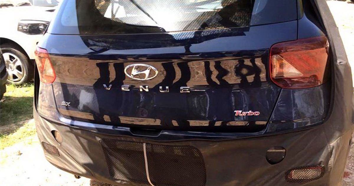 В Сеть попали фото дизайна самого дешевого кроссовера Hyundai до официальной премьеры
