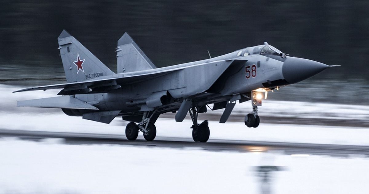 Російський літак МіГ-31К