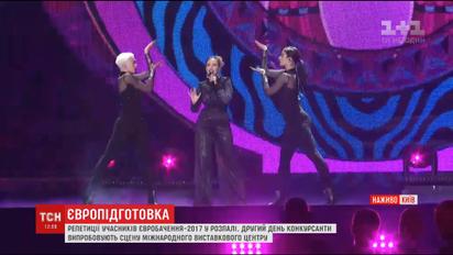 В столичному МВЦ другий день відбуваються репетиції Євробачення