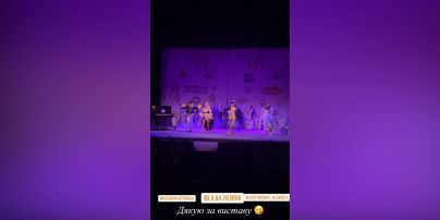 Беременная Ребрик показала, как работает во время беременности