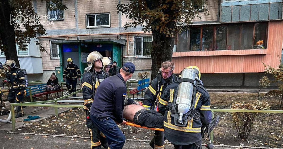 Постраждалий при пожежі