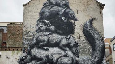 ROA - Бельгія (3) / © Street art news
