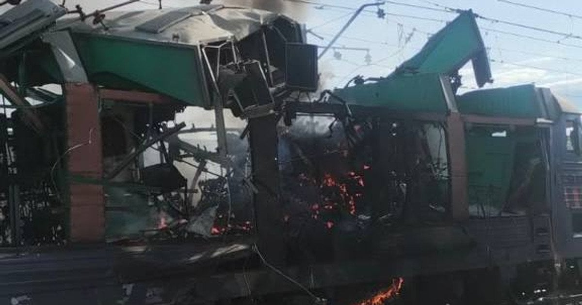 Атака РФ по пассажирскому поезду в Днепропетровской области: