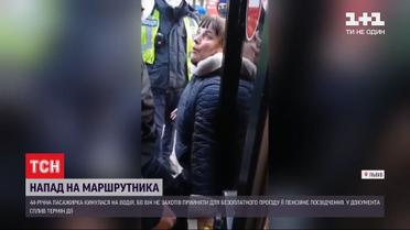 У Львові 44-річна пасажирка побила водія маршрутки