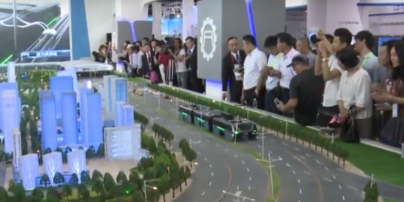 В Китае разработали городской транспорт будущего (Видео)