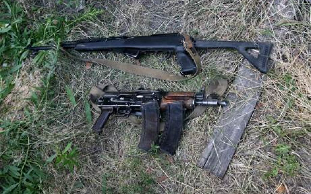 В Киеве нашли взрывчатку и оружие / © Пресс-служба СБУ