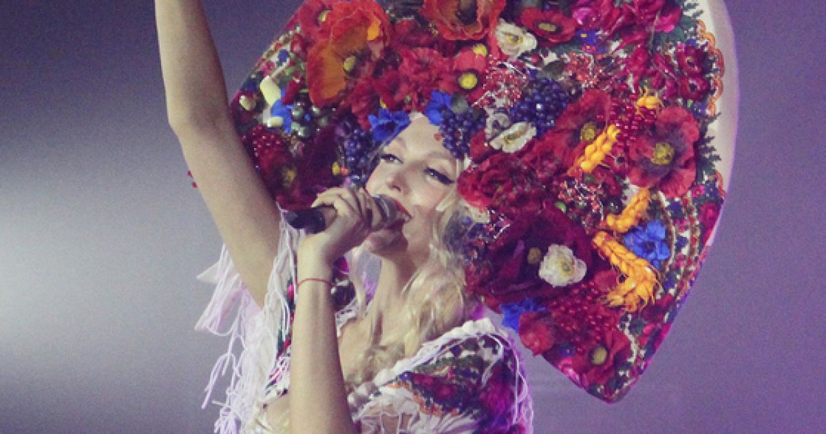 Полякова виступила в Дніпропетровську / © прес-служба Олі Полякової