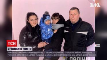 32-річна жінка намагалась вистрибнути з вікна з 3-річним сином на руках | Новини Києва