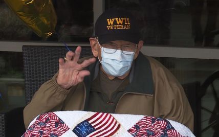 У США 104-річний ветеран Другої світової війни одужав від коронавірусу у свій день народження