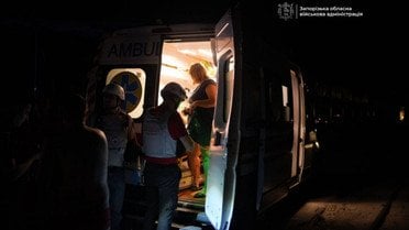 Атака на Запоріжжя_8 / © Очільник Запорізької ОВА Іван Федоров