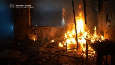 Атака на Запоріжжя_7 / © Очільник Запорізької ОВА Іван Федоров