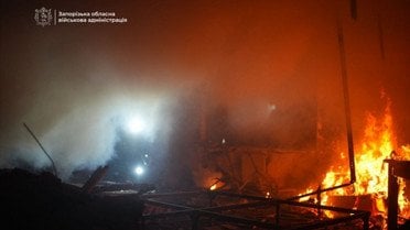 Атака на Запоріжжя_9 / © Очільник Запорізької ОВА Іван Федоров