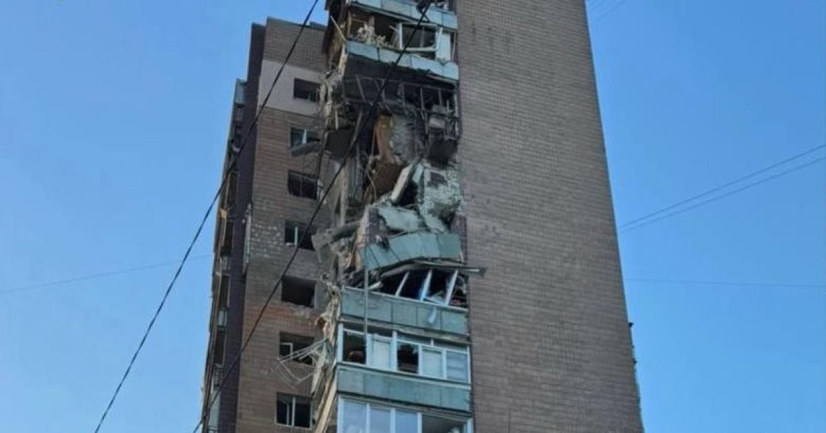 Последствия атаки дронами по Харькову 4 апреля/Фото: Харьковская областная прокуратура