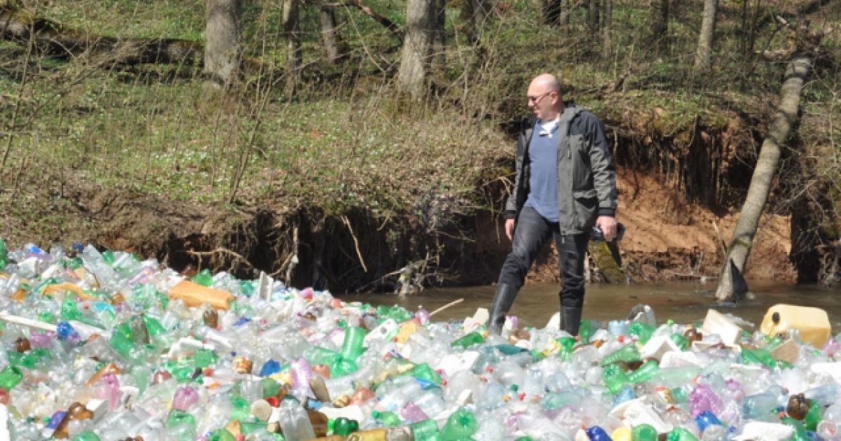 сміття на річці Бодрог_4 / © Mukachevo.net