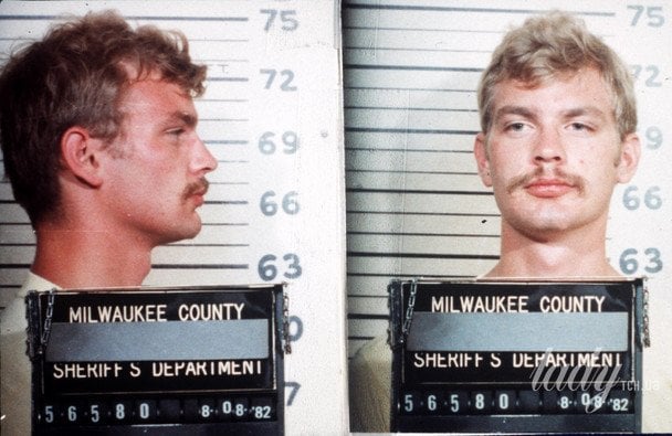 Серійний вбивця Джеффрі Дамер на фотографії шерифа округу Мілуокі 1982 року / © Associated Press