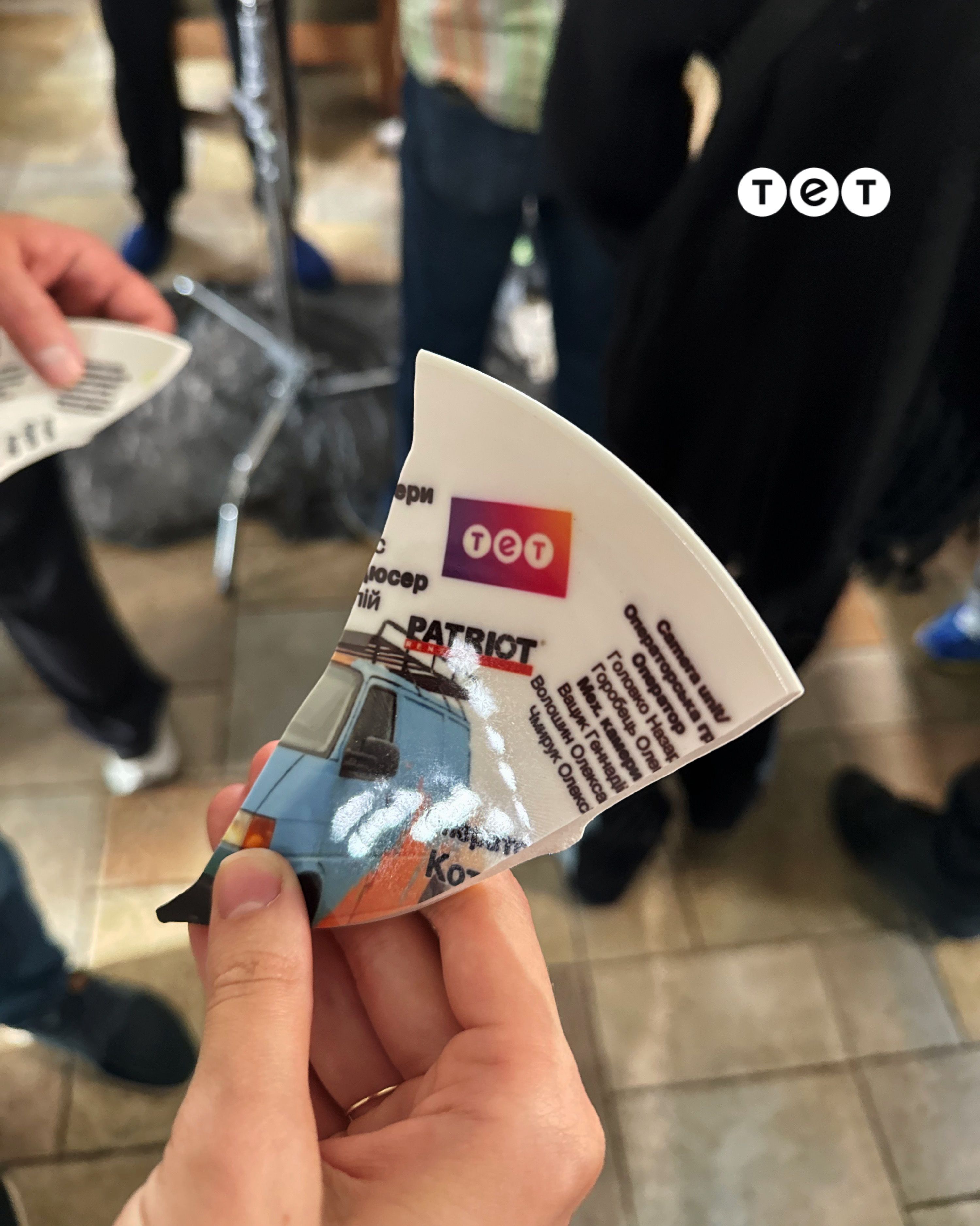 Кадр со съемок сериала 