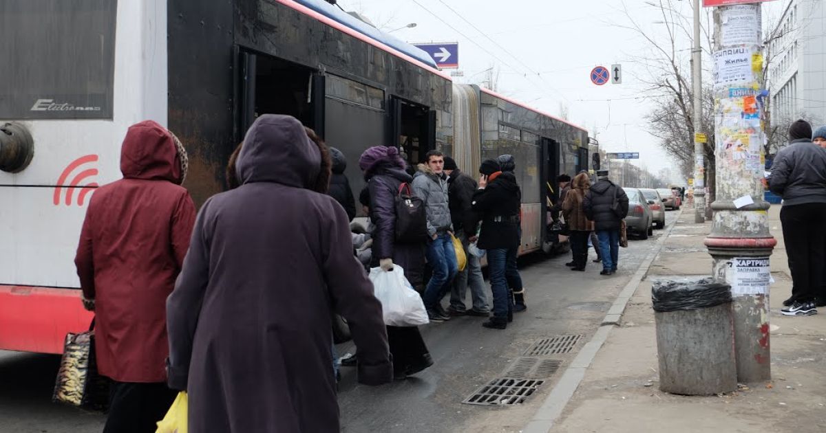 У Києві скасували сім маршрутів громадського транспорту. Ілюстрація