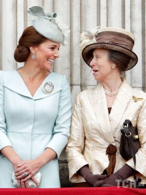 Герцогиня Кембриджская и принцесса Анна / © Getty Images