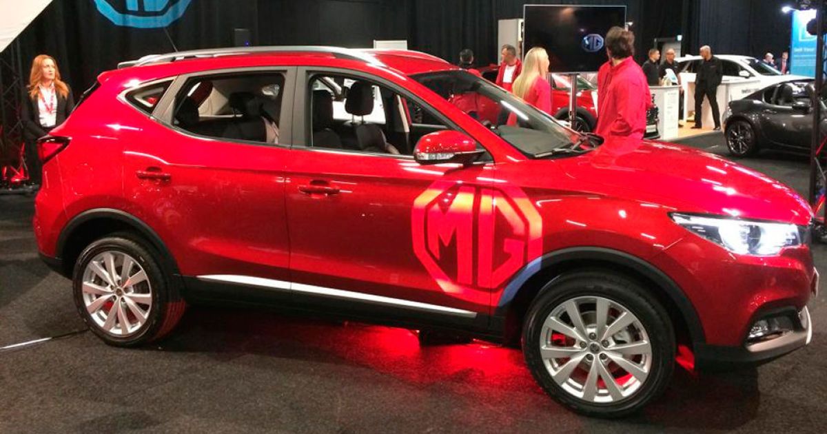 В Лондоне MG представила компактный кроссовер XS