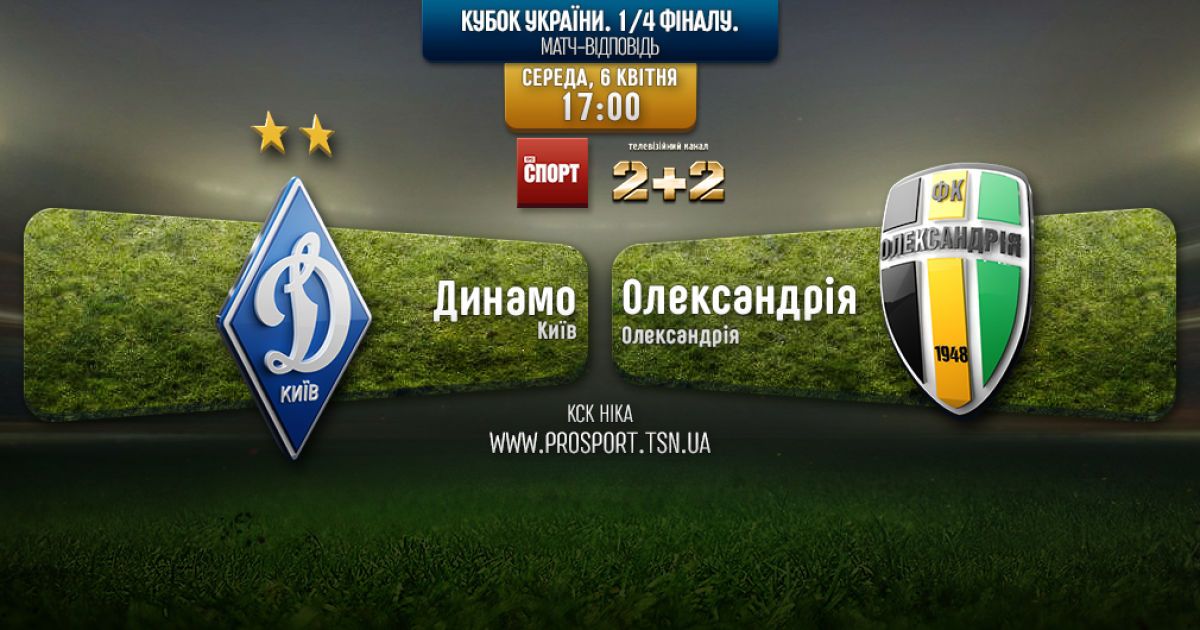 Динамо - Александрия - 0:1. Видео матча