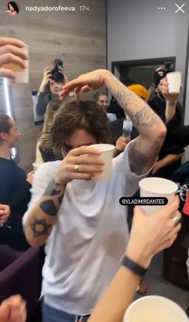 Надя Дорофєєва відсвяткувала концерт Дантеса / © instagram.com/nadyadorofeeva