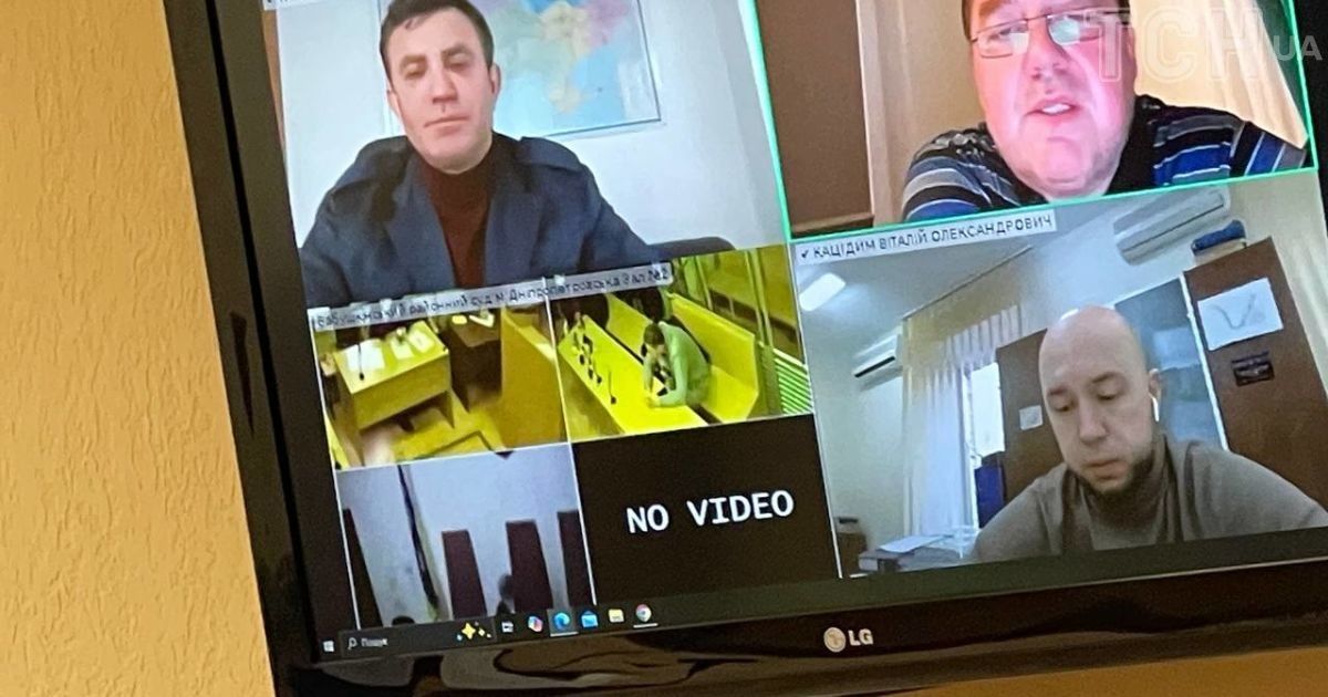 Нардеп Микола Тищенко на відеозв'язку під час судового засідання